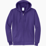 ASTORIA HIGH SCHOOL REBELS Port & Company Men's Core Fleece Full-Zip Hooded Sweatshirt Front Thumbnail