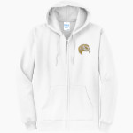 CENTRAL TECH SCHOOL FALCONS <span class="pdp-name-mascot">CENTRAL FALCONS</span> Port & Company Men's Core Fleece Full-Zip Hooded Sweatshirt Front Thumbnail