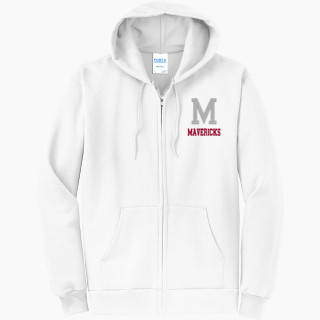 Port & Company Men's Core Fleece Full-Zip Hooded Sweatshirt