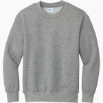 Andrew Tigers Port & Company Youth Core Fleece Crewneck Sweatshirt Front Thumbnail