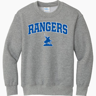 Port & Company Youth Core Fleece Crewneck Sweatshirt