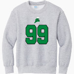 MEADE COUNTY HIGH SCHOOL GREENWAVES Port & Company Youth Core Fleece Crewneck Sweatshirt Front Thumbnail