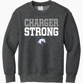 Port & Company Youth Core Fleece Crewneck Sweatshirt