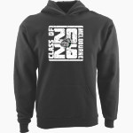 MELBOURNE HIGH SCHOOL BULLDOGS <span class="pdp-name-mascot">MELBOURNE BULLDOGS</span> Port & Company Youth Core Fleece Hoody Front Thumbnail