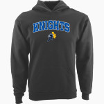 Castle Knights <span class="pdp-name-mascot">Castle Knights</span> Port & Company Youth Core Fleece Hoody Front Thumbnail