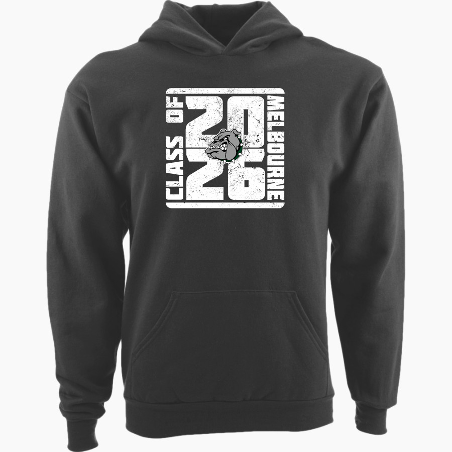 MELBOURNE HIGH SCHOOL BULLDOGS <span class="pdp-name-mascot">MELBOURNE BULLDOGS</span> Port & Company Youth Core Fleece Hoody