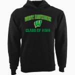 WEST DAVIDSON HIGH SCHOOL DRAGONS Port & Company Youth Core Fleece Hoody Front Thumbnail