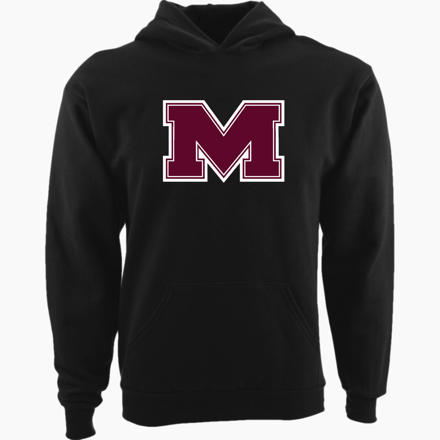 MILLBURY SR HIGH SCHOOL WOOLIES <span class="pdp-name-mascot">MILLBURY MEMORIAL WOOLIES</span> Port & Company Youth Core Fleece Hoody