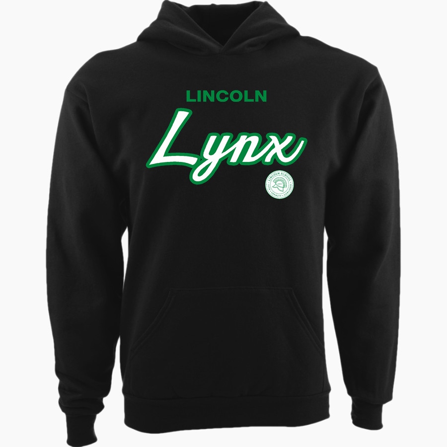 <span class="pdp-name-mascot">Lincoln Lynx</span> Port & Company Youth Core Fleece Hoody