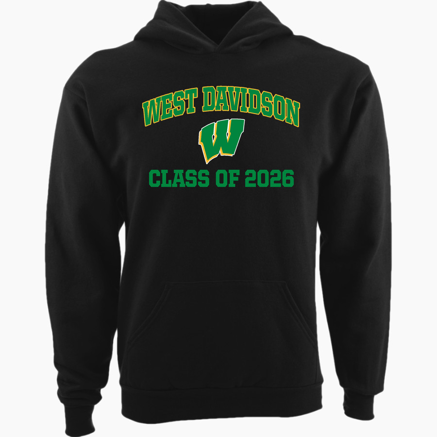 WEST DAVIDSON HIGH SCHOOL DRAGONS Port & Company Youth Core Fleece Hoody