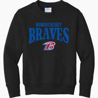 Port & Company Youth Core Fleece Crewneck Sweatshirt