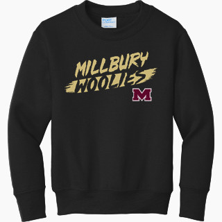 Port & Company Youth Core Fleece Crewneck Sweatshirt