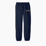 Saint John Paul II Catholic High School PANTHERS Port & Company Youth Core Fleece Sweatpant Front Thumbnail