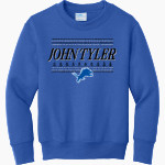 JOHN TYLER HIGH SCHOOL LIONS Port & Company Youth Core Fleece Crewneck Sweatshirt Front Thumbnail