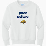 Pace Setters Port & Company Youth Core Fleece Crewneck Sweatshirt Front Thumbnail