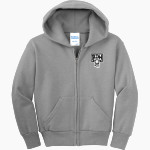 Big Drip Hoops Big Drip Hoops <span class="pdp-name-mascot">Big Drip Hoops</span> Port & Company Youth Full Zip Hoody Front Thumbnail