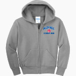 RICH HILL HIGH SCHOOL TIGERS Port & Company Youth Full Zip Hoody Front Thumbnail