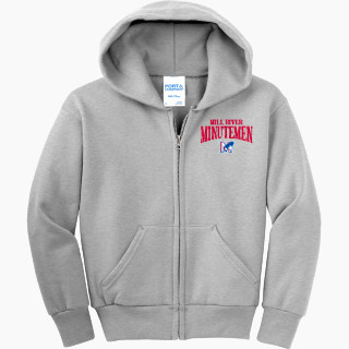 Port & Company Youth Full Zip Hoody