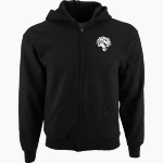 University Of Nashville Tigers Port & Company Youth Full Zip Hoody Front Thumbnail