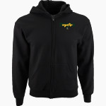 Cypress Creek Coyotes Port & Company Youth Full Zip Hoody Front Thumbnail