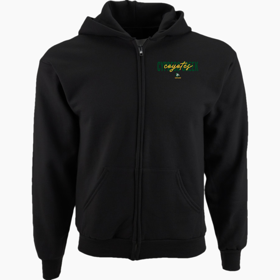 Cypress Creek Coyotes Port & Company Youth Full Zip Hoody