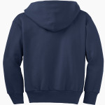 EL DIAMANTE HIGH SCHOOL MINERS Port & Company Youth Full Zip Hoody Back Thumbnail