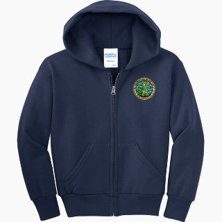 Port & Company Youth Full Zip Hoody