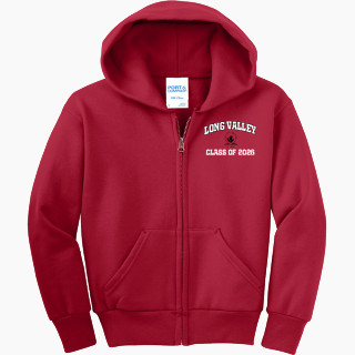 Port & Company Youth Full Zip Hoody