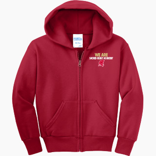 Port & Company Youth Full Zip Hoody