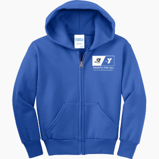 Port & Company Youth Full Zip Hoody