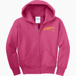 FARMERSVILLE HIGH SCHOOL FIGHTIN' FARMERS <span class="pdp-name-mascot">FARMERSVILLE FIGHTIN' FARMERS</span> Port & Company Youth Full Zip Hoody Front Thumbnail