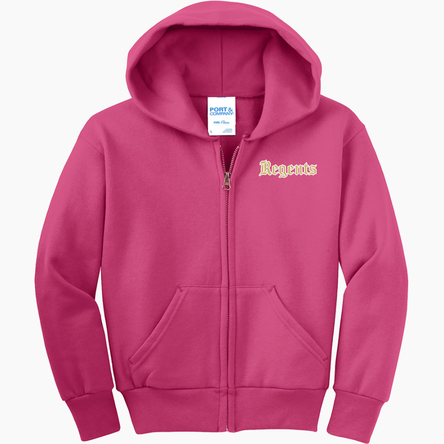 Regents School of Austin The Official Store of the Knights Port & Company Youth Full Zip Hoody