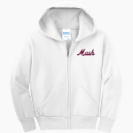 Mash Athletics <span class="pdp-name-mascot">Minnesota Mash Baseball Club</span> Port & Company Youth Full Zip Hoody Front Thumbnail