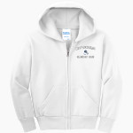 Mount Aloysius College Mounties Port & Company Youth Full Zip Hoody Front Thumbnail