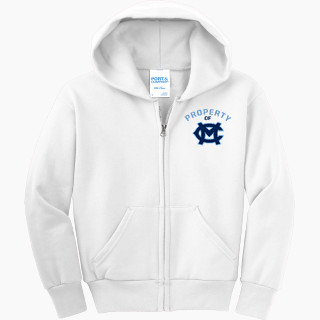 Port & Company Youth Full Zip Hoody