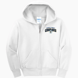 Port & Company Youth Full Zip Hoody