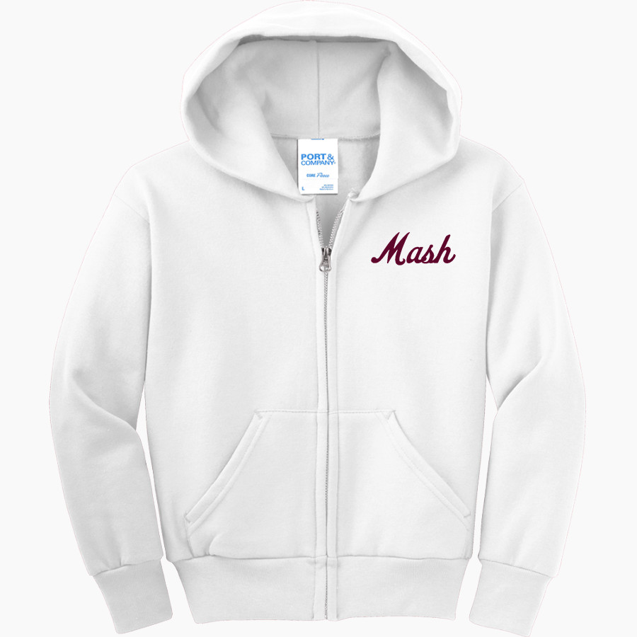 Mash Athletics <span class="pdp-name-mascot">Minnesota Mash Baseball Club</span> Port & Company Youth Full Zip Hoody