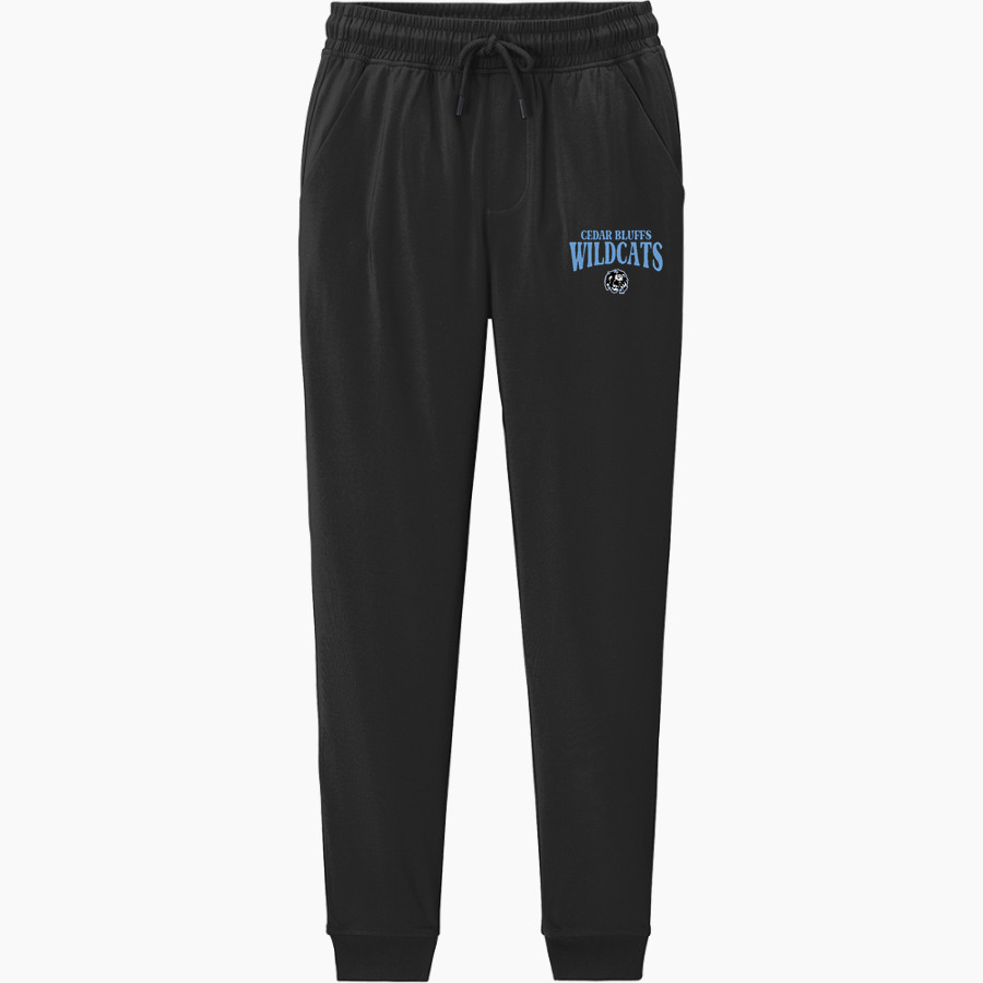 Cedar Bluffs Wildcats <span class="pdp-name-mascot">Cedar Bluffs Wildcats</span> Sport-Tek Sport-Wick Stretch Unisex Jogger