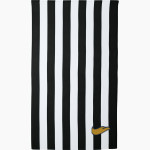 Trinity Christian Eagles Port Authority Cabana Stripe Beach Towel Front Thumbnail