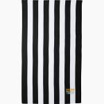 PRAIRIE GROVE HIGH SCHOOL TIGERS <span class="pdp-name-mascot">PRAIRIE GROVE TIGERS</span> Port Authority Cabana Stripe Beach Towel Front Thumbnail
