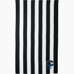 Clint Cubs <span class="pdp-name-mascot">Clint Cubs</span> Port Authority Cabana Stripe Beach Towel Front Thumbnail