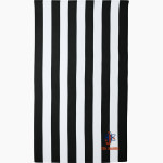 Johnson Atom Smashers <span class="pdp-name-mascot">Sol C. Johnson Atom Smashers</span> Port Authority Cabana Stripe Beach Towel Front Thumbnail