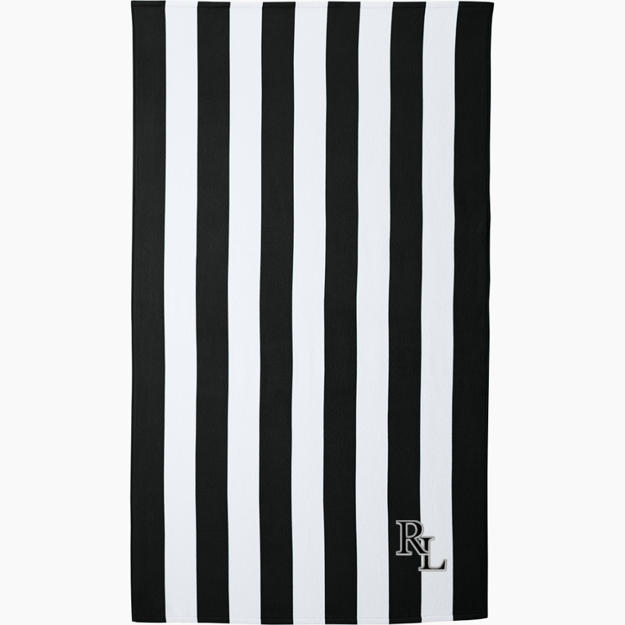 Roxbury Latin <span class="pdp-name-mascot">Roxbury Latin Foxes</span> Port Authority Cabana Stripe Beach Towel