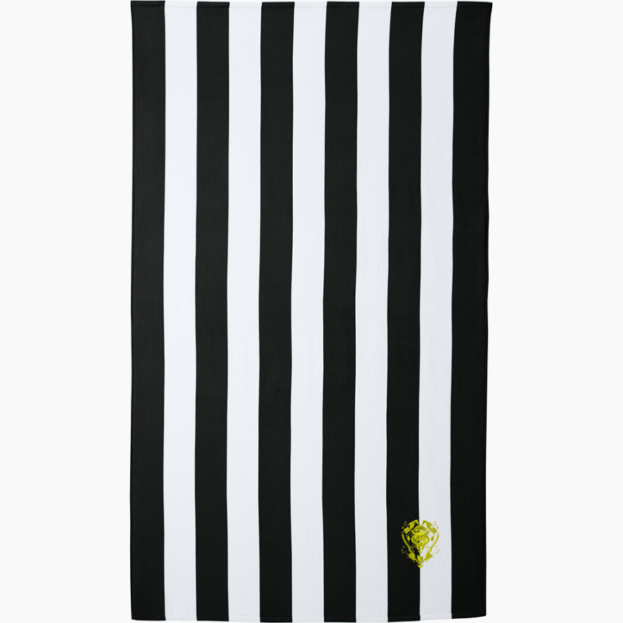 Jefferson Cougars <span class="pdp-name-mascot">Jefferson Cougars</span> Port Authority Cabana Stripe Beach Towel