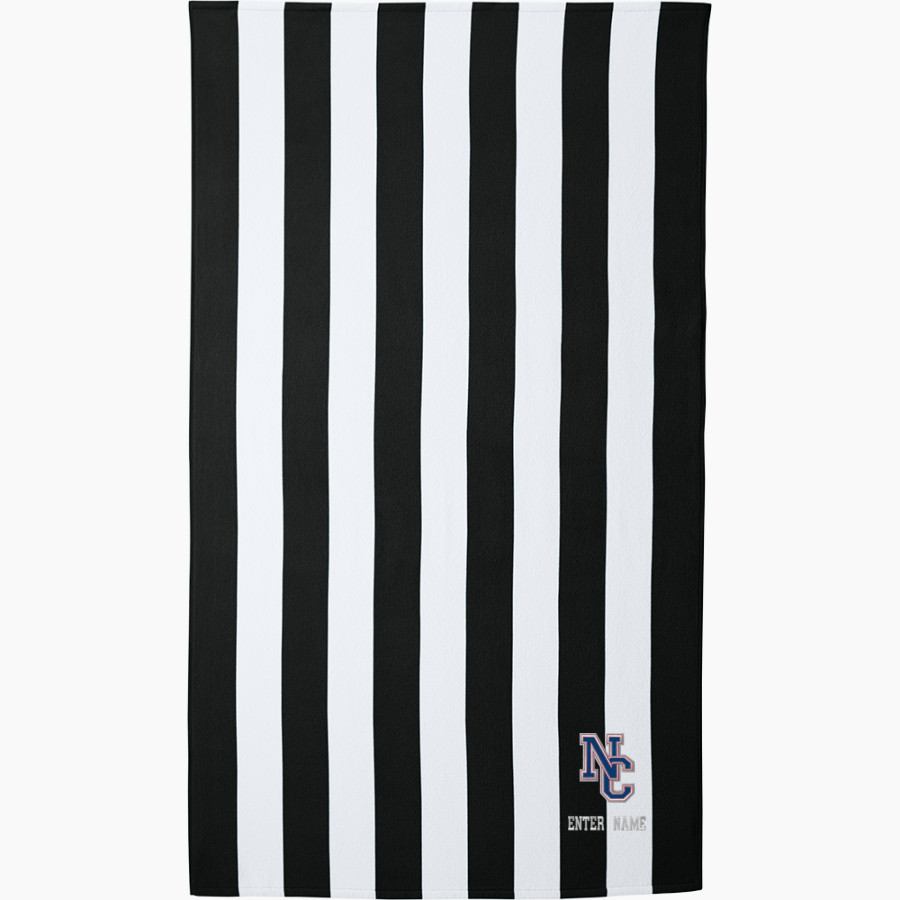 Norfolk Collegiate Oaks <span class="pdp-name-mascot">Norfolk Collegiate Oaks</span> Port Authority Cabana Stripe Beach Towel