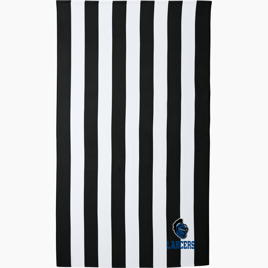 LAVILLE HIGH SCHOOL LANCERS <span class="pdp-name-mascot">LAVILLE LANCERS</span> Port Authority Cabana Stripe Beach Towel