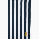 POTH HIGH SCHOOL PIRATES Port Authority Cabana Stripe Beach Towel Front Thumbnail
