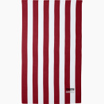 FORRESTON HIGH SCHOOL CARDINALS <span class="pdp-name-mascot">FORRESTON CARDINALS</span> Port Authority Cabana Stripe Beach Towel Front Thumbnail