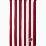 West Oso Bears <span class="pdp-name-mascot">West Oso Bears</span> Port Authority Cabana Stripe Beach Towel Front Thumbnail