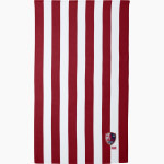 Alameda Soccer Club Islanders <span class="pdp-name-mascot">Alameda Soccer Club Islanders</span> Port Authority Cabana Stripe Beach Towel Front Thumbnail